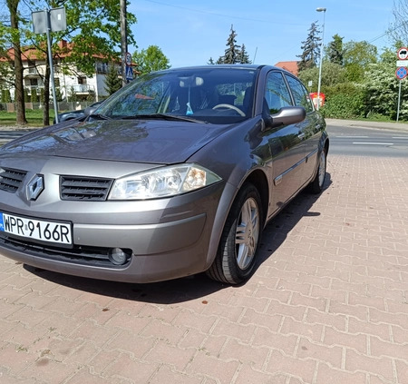 Renault Megane cena 3500 przebieg: 386000, rok produkcji 2004 z Warszawa małe 56